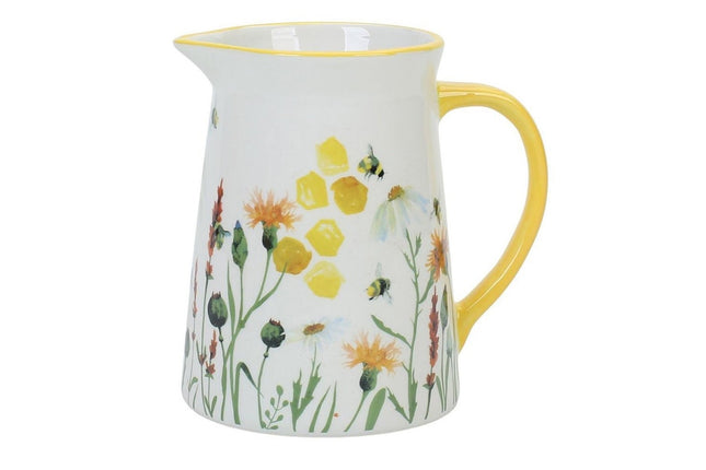 Urban Bee Meadow Pouring Jug Yellow 15 cm