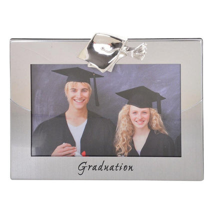 Profile Silver Plated Graduation Photo Frame 15x10CM
