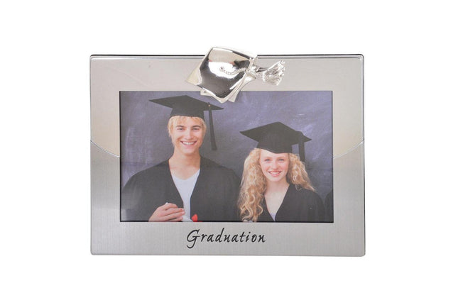 Profile Silver Plated Graduation Photo Frame 15x10CM