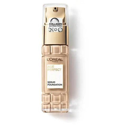 L'Oreal Paris Age Perfect Serum Foundation 180 Golden Beige - OhYouLuckyDuck.com.au