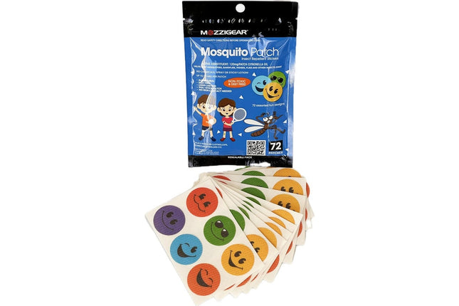 Mozzigear Patch Sticker Insect Repellent 72's Pack