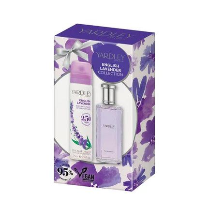 Yardley Lavender Edt 50Ml & Body Spray 2Pc Set
