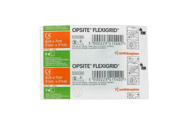 Opsite Flexigrid Dressing 6cm x 7cm - Single Dressing (1 Pack) - OhYouLuckyDuck.com.au