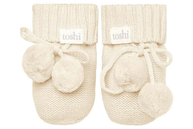 Toshi Booties Feather Newborn 00