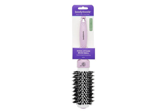 Body Tools Wheat Straw Radial Styling Brush for Volume and Curls Medium
