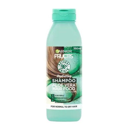 Fructis Hair Food Aloe Vera Shampoo for Normal to Dry hair 350ml - OhYouLuckyDuck.com.au
