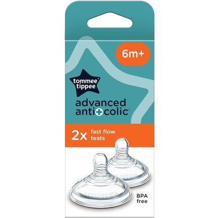 Tommee Tippee Natural Start 2X AAC Fast Flow Teats