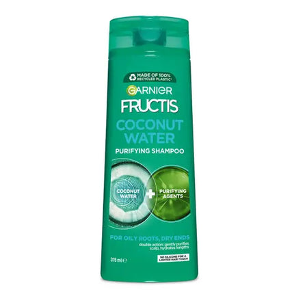 Garnier Fructis Coconut Water Shampoo 315ml for Oily Roots, Dry Ends - OhYouLuckyDuck.com.au