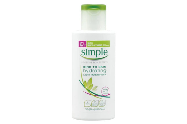 Simple Kind To Skin Moisturiser Daily Hydrating Light 125ML - OhYouLuckyDuck.com.au
