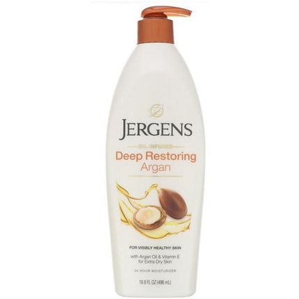 Jergens Oil Infused Moisturiser with Moroccan Argan Oil 496ML
