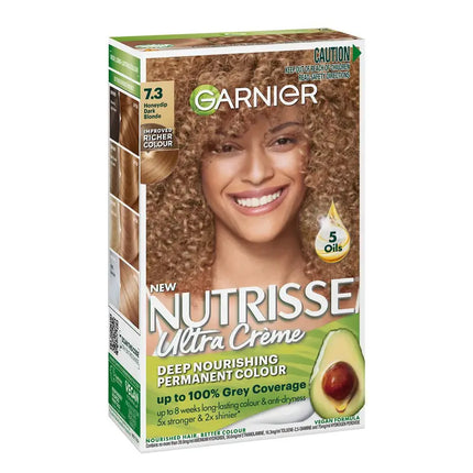 Garnier Nutrisse Permanent Hair Colour - 7.3 Honey Dip - OhYouLuckyDuck.com.au