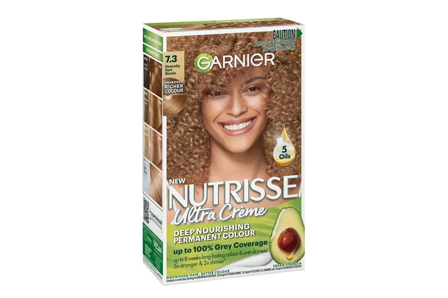 Garnier Nutrisse Permanent Hair Colour - 7.3 Honey Dip - OhYouLuckyDuck.com.au