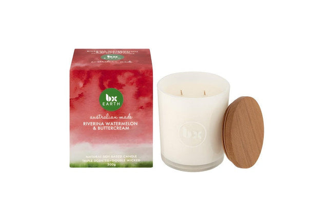 Bx Earth Candles Watermelon & Buttercream 300G