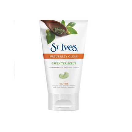 St Ives Naturally Clear Green Tea Scrub 150ML