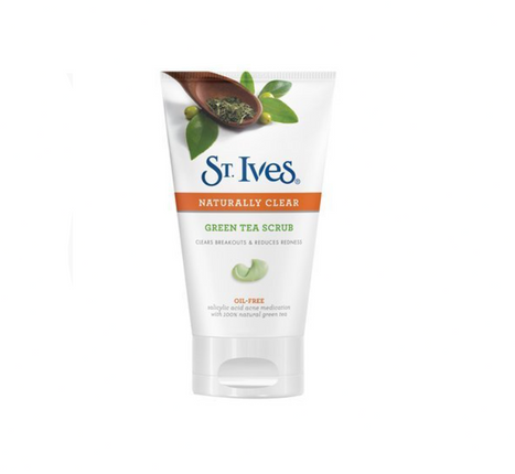 St Ives Naturally Clear Green Tea Scrub 150ML