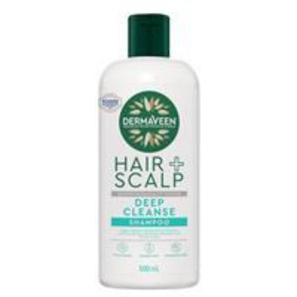 DermaVeen Hair + Scalp Deep Cleanse Shampoo 500ml - OhYouLuckyDuck.com.au