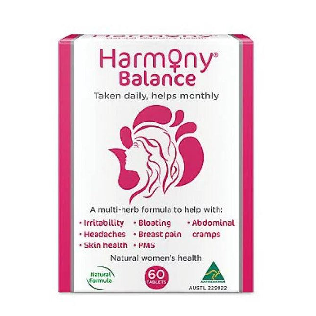 Harmony Balance 60 Tablets - OhYouLuckyDuck.com.au