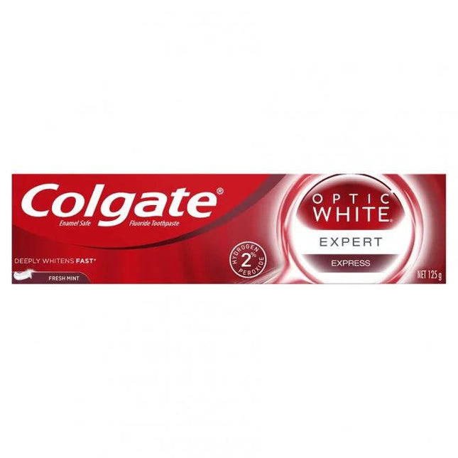 Colgate Optic White Express White Toothpaste 125g - OhYouLuckyDuck.com.au