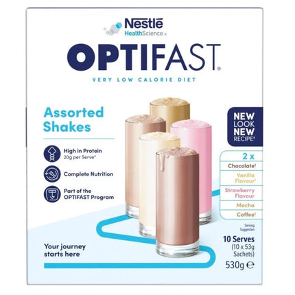 Optifast VLCD Shake Assorted 10X53G