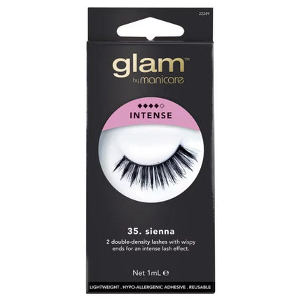 Manicare Glam 35. Sienna Eyelashes - OhYouLuckyDuck.com.au