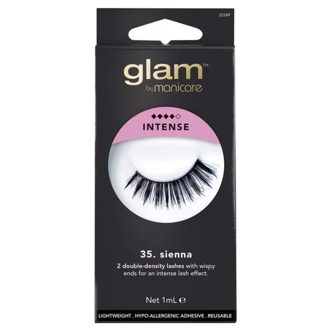 Manicare Glam 35. Sienna Eyelashes - OhYouLuckyDuck.com.au