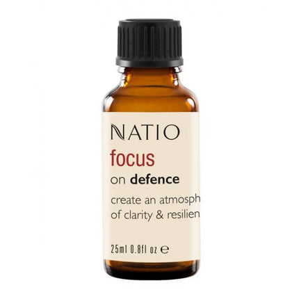 Natio Focus On Defence Pure Essential Oil Blend 25ml - OhYouLuckyDuck.com.au