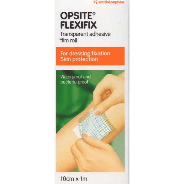 Opsite Flexifix Transparent Adhesive Film Roll 10cm x 1m - OhYouLuckyDuck.com.au