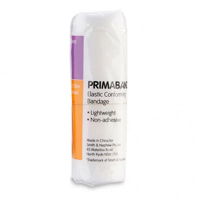 Primaband Elastic Conforming Bandage White 10cm X 1.75m - OhYouLuckyDuck.com.au