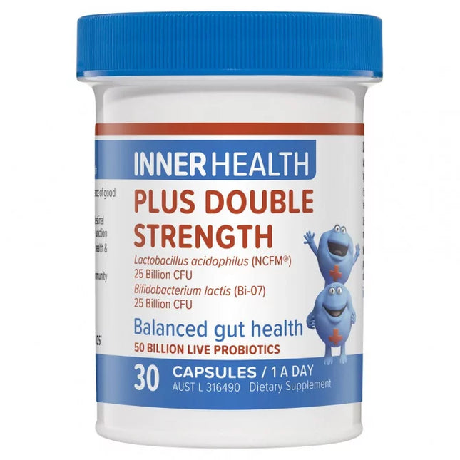 Inner Health Plus Double Strength 30 Capsules - OhYouLuckyDuck.com.au