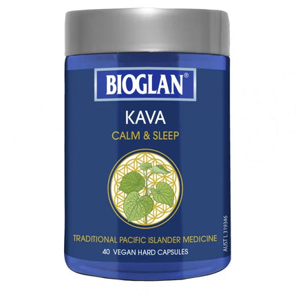 Bioglan Kava 40 Capsules - OhYouLuckyDuck.com.au