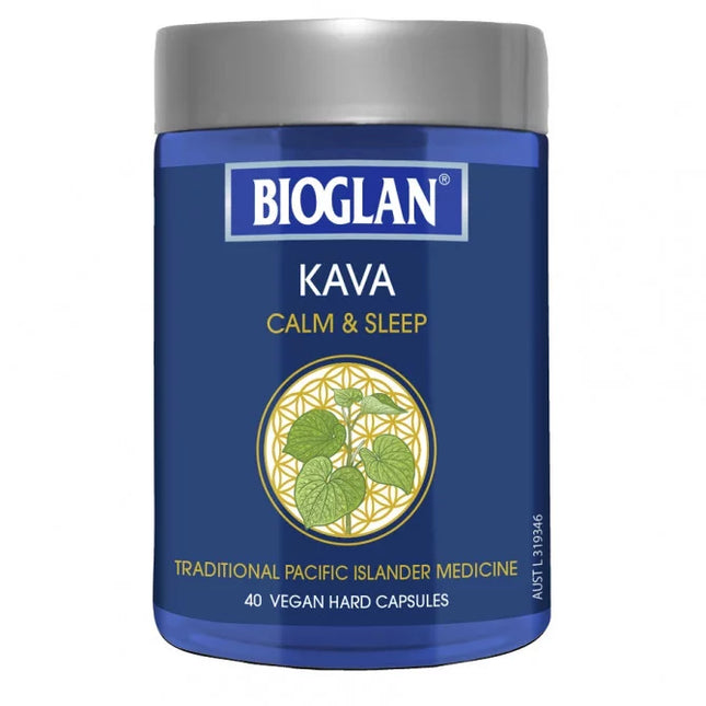Bioglan Kava 40 Capsules - OhYouLuckyDuck.com.au