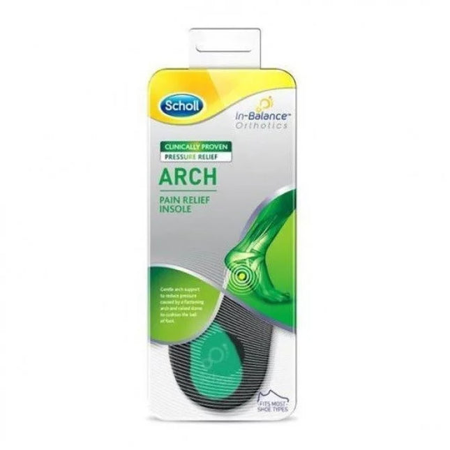 Scholl In-Balance Orthotics Arch Insole Small 1 Pair - OhYouLuckyDuck.com.au