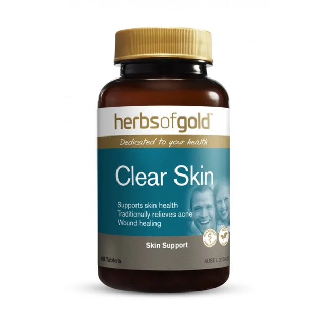 Herbs Of Gold Clear Skin Tabs 60