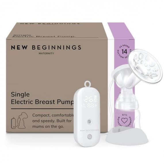New Beginnings Single Electric Breast Pump - OhYouLuckyDuck.com.au