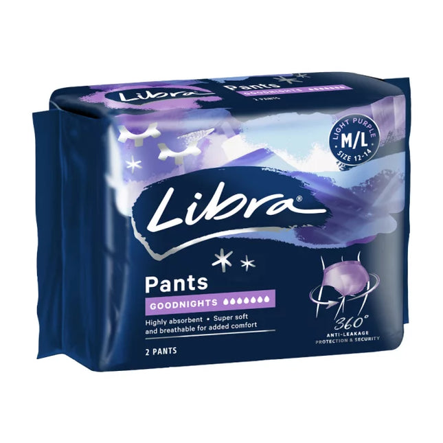 Libra Pant Goodnight Medium/Large 2 - OhYouLuckyDuck.com.au