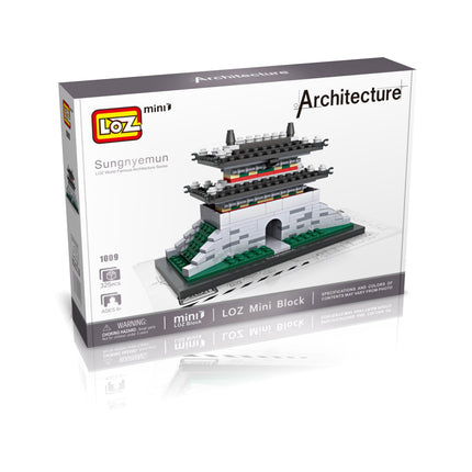 Loz Sungnyemun Mini Architecture Building Blocks Set 1009 (325 Pieces)