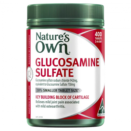 Natures Own Glucosamine Sulfate 400 Tablets - OhYouLuckyDuck.com.au