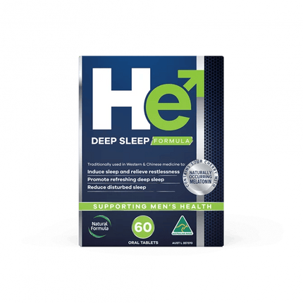 M&p He Deep Sleep Tabs 60 - OhYouLuckyDuck.com.au