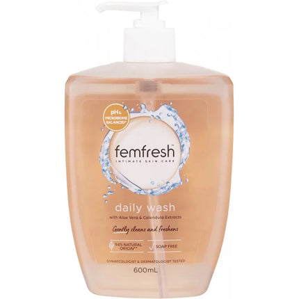 Femfresh Daily Wash 600ml - OhYouLuckyDuck.com.au
