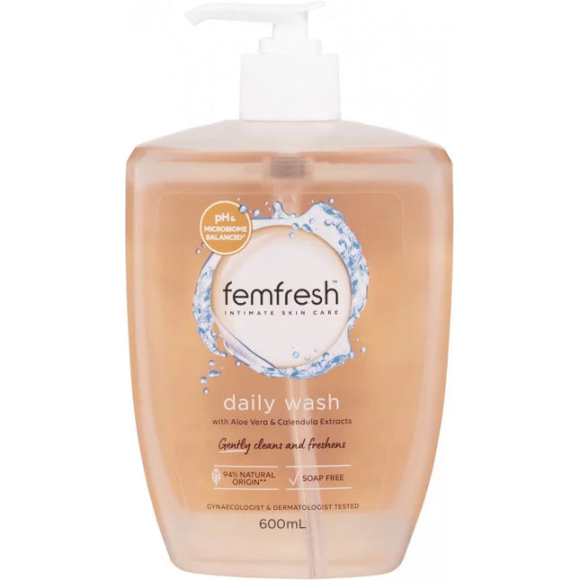 Femfresh Daily Wash 600ml - OhYouLuckyDuck.com.au