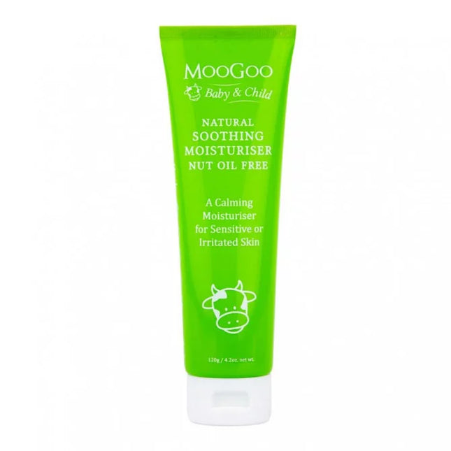 MooGoo Natural Soothing MSM Moisturiser Nut Oil Free 120g - OhYouLuckyDuck.com.au