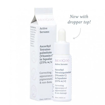 MooGoo Ascorbyl Tetraisopalmitate In Squalane 25ml - OhYouLuckyDuck.com.au