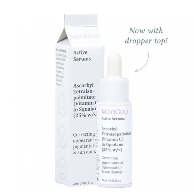 MooGoo Ascorbyl Tetraisopalmitate In Squalane 25ml - OhYouLuckyDuck.com.au