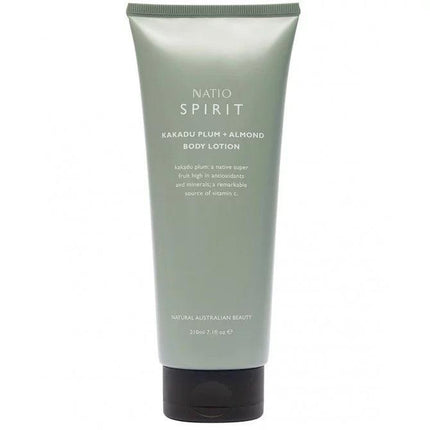 Natio Spirit Kakadu Plum Plus Almond Body Lotion 210ml - OhYouLuckyDuck.com.au