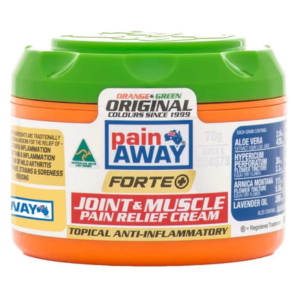 Pain Away Forte+ Arthritis Pain Relief Cream 70g - OhYouLuckyDuck.com.au