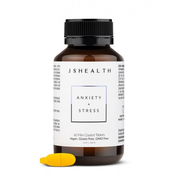 JS Health Anxiety Plus Stress 60 tablets - OhYouLuckyDuck.com.au