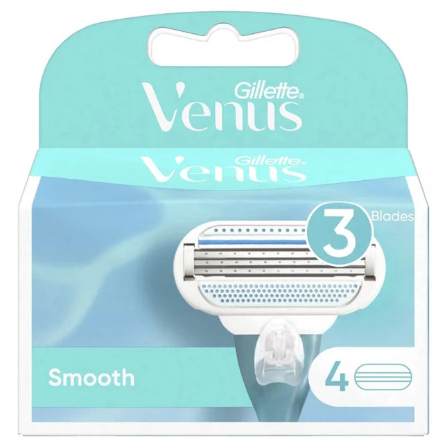 Gillette Venus Smooth Blades Refill 4 Pack - OhYouLuckyDuck.com.au