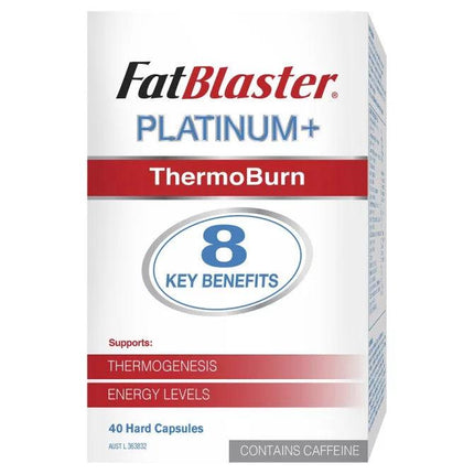 Naturopathica FatBlaster Platinum Thermoburn 40 Capsules - OhYouLuckyDuck.com.au