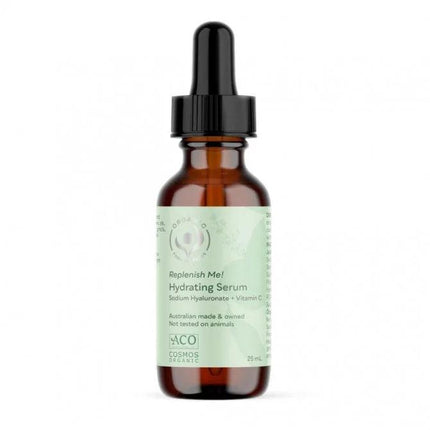 Organic Formulations Replenish Hydrating Serum 25mL - OhYouLuckyDuck.com.au