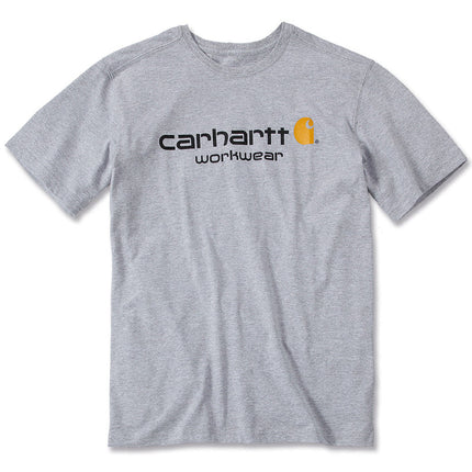 Carhartt Workwear Core Logo S/S T-Shirt Heather Grey XS